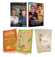 Cooking with Legends: 2DVDs + Kitchen & Tea Towel