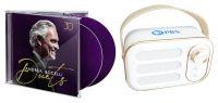 Andrea Bocelli: 2-CD Set + PBS Wireless Speaker