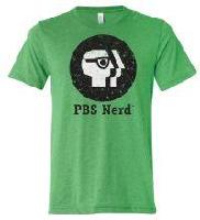 PBS Nerd Green t-shirt XL