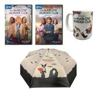 The Marlow Murder Club 3 DVDs + Mug + Umbrella