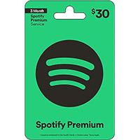 $30 Spotify Gift Card (3-month subscription)