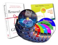 Build a Better Memory: 9-DVDs+Book+ 2 CDs + Brain HQ