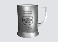 All Creatures G&S PBS Drovers Arms Beer Tankard 