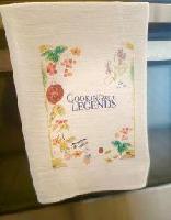 Cooking with Legends Lidia and Jacques (Tea Towel)