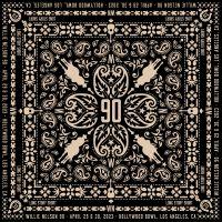 Willie Nelson 90th Birthday Black Bandana