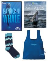 Patrick and the Whale DVD + HBK + Tote + Socks