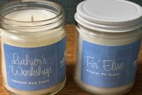 Fir Elise Candle + Luthiers Workshop Candle