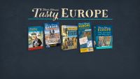 Rick Steves Tasty Europe: Book+19DVD+Newsletter+Map