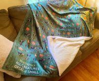 All Creatures Great and Small Sherpa Blanket